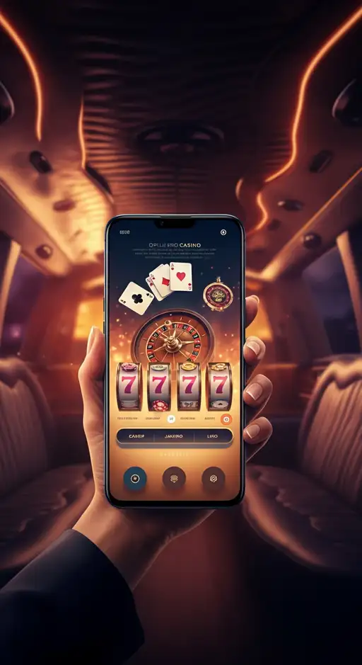 Capture d'écran de l'interface mobile du Jackpot Bob Casino affichant la gestion de compte VIP et des jeux, optimisée pour un usage fluide sur smartphone.